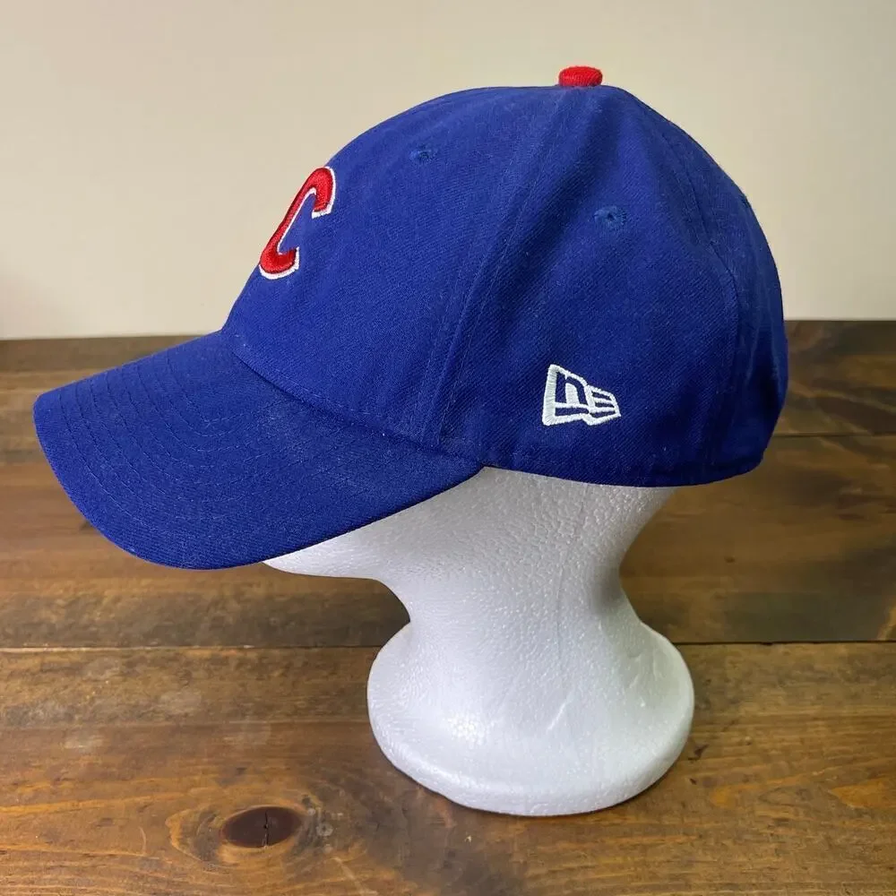 New Era Chicago Cubs MLB Hat Blue Adjustable Strapback Genuine Merchandise